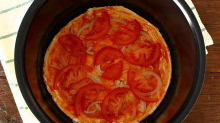 Рецепт пиццы из слоеного теста в мультиварке