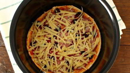 Рецепт пиццы из слоеного теста в мультиварке