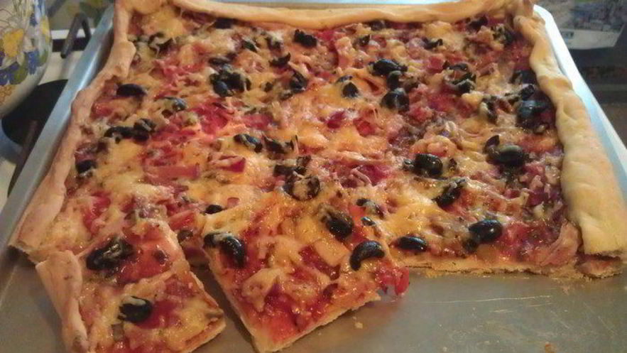 Рецепт пиццы из того, что было