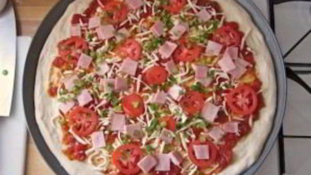 Рецепт пиццы к завтраку