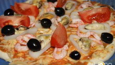 Рецепт пиццы маринара