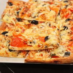 Рецепт Пиццы на слоеном тесте