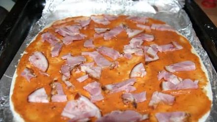 Рецепт пиццы на тонкой основе