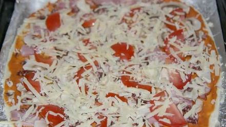 Рецепт пиццы на тонкой основе