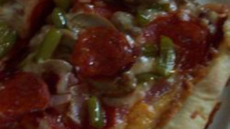 Рецепт пиццы на тонком тесте с овощами