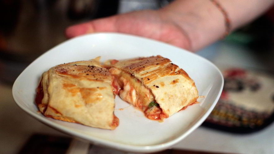 Рецепт пиццы-рулета