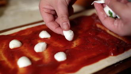 Рецепт пиццы-рулета