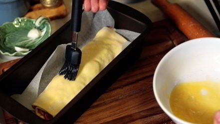 Рецепт пиццы-рулета