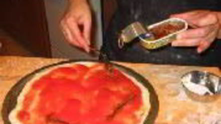 Рецепт пиццы с анчоусами