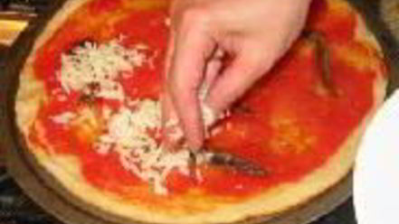 Рецепт пиццы с анчоусами