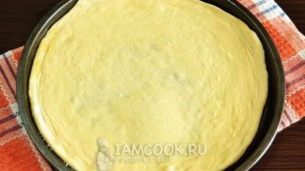 Рецепт пиццы с беконом