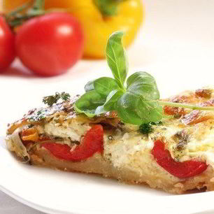 Рецепт Пиццы с фетой по-гречески