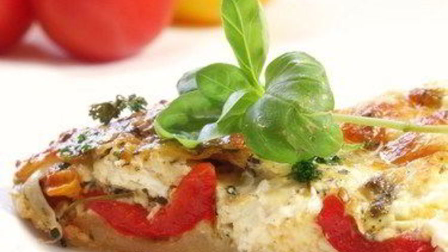 Рецепт пиццы с фетой по-гречески