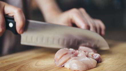 Рецепт пиццы с курицей карри на слоеном тесте