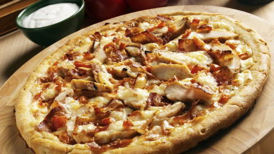 Рецепт пиццы с курицей