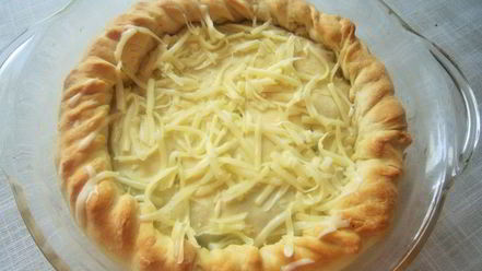 Рецепт пиццы с сыром и шпинатом