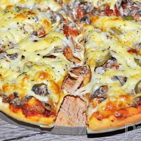 Рецепт Пиццы с тунцом