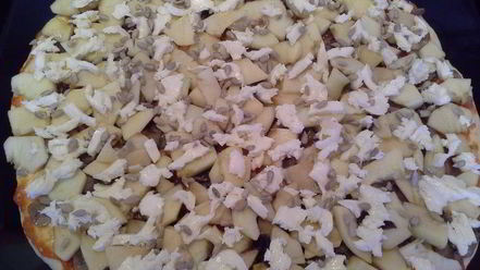 Рецепт пиццы с яблоками по-итальянски