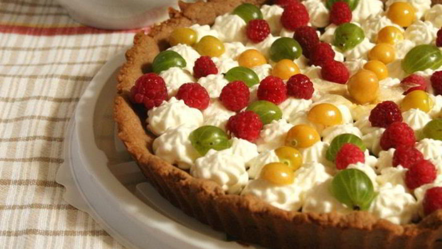 Рецепт пиццы со свежими ягодами