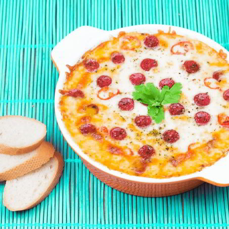 Рецепт Пиццы-соуса с гренками