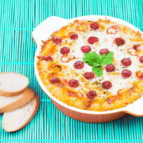 Пицца-соус с гренками