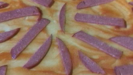 Рецепт пиццы спартанской из слоеного теста