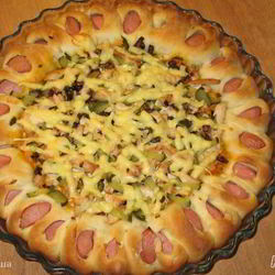 Рецепт Пиццы Цветочек