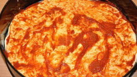 Рецепт пиццы за 40 минут