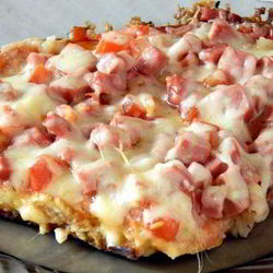 Рецепт Простой пиццы на сковороде с любой начинкой