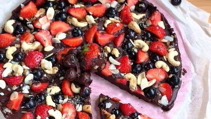 Рецепт Шоколадной пиццы