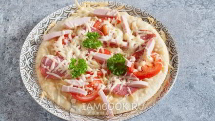 Рецепт советской пиццы