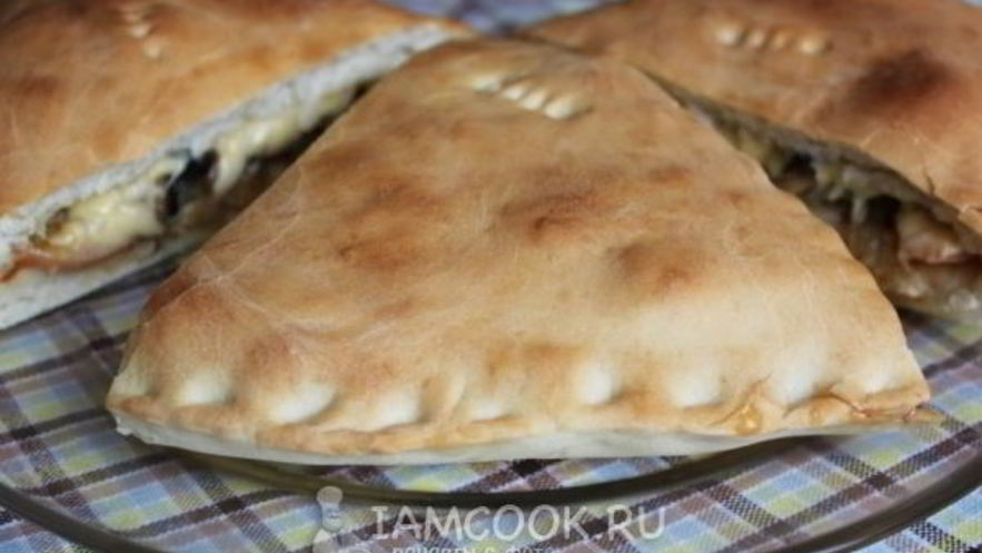 Рецепт закрытой пиццы кальцоне