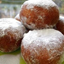 Рецепт Английских пончиков с сахарной пудрой