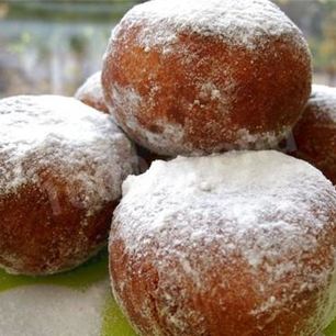 Рецепт Английских пончиков с сахарной пудрой