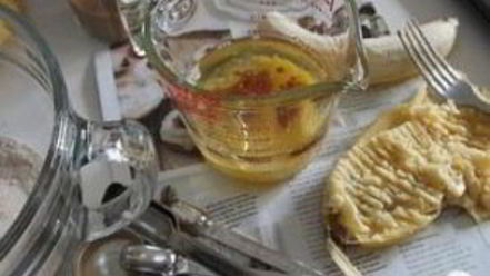 Рецепт банановых пончиков с арахисовой глазурью