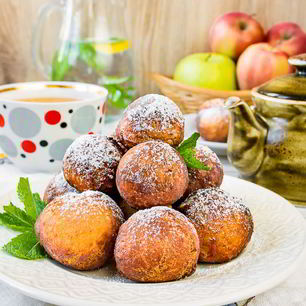 Рецепт Банановых пончиков