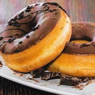 Рецепт Домашних пончиков с шоколадной пастой