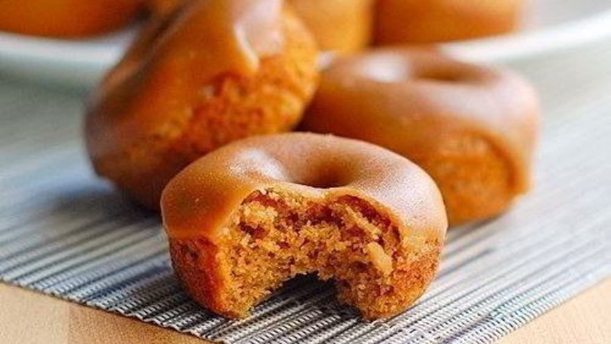 Рецепт имбирных пончиков в сахарной глазури к чаю