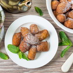 Рецепт Картофельных пончиков