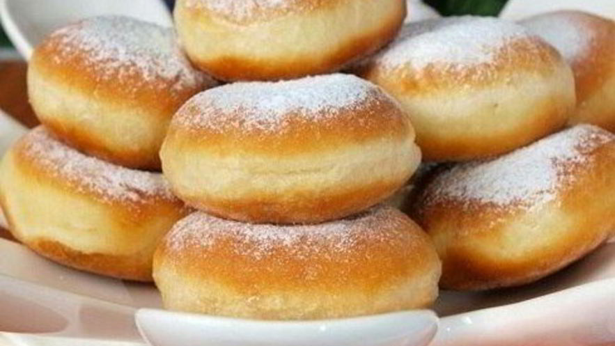 Рецепт нежных пончиков