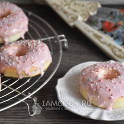 Рецепт Пончиков Donuts в духовке