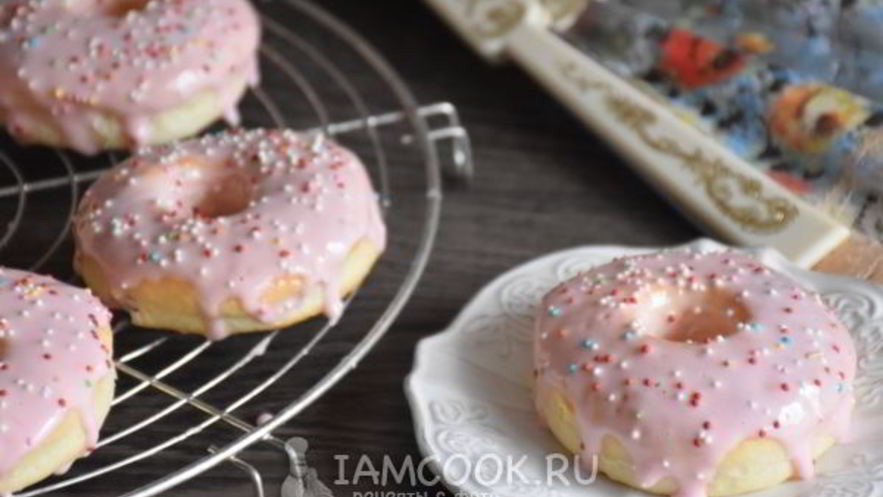 Рецепт пончиков donuts в духовке
