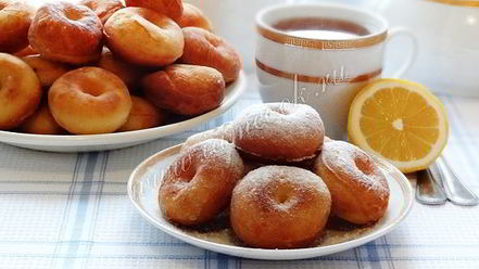 Рецепт пончиков дрожжевых