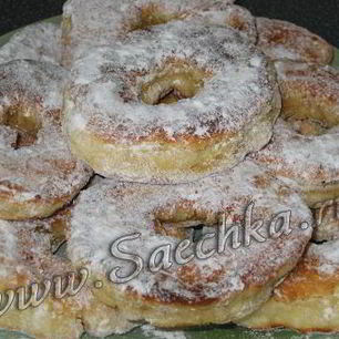 Рецепт Пончиков на кефире