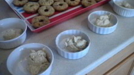 Рецепт пончиков олимпийских кольца