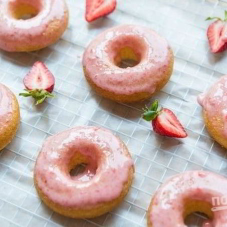 Рецепт Пончиков с глазурью