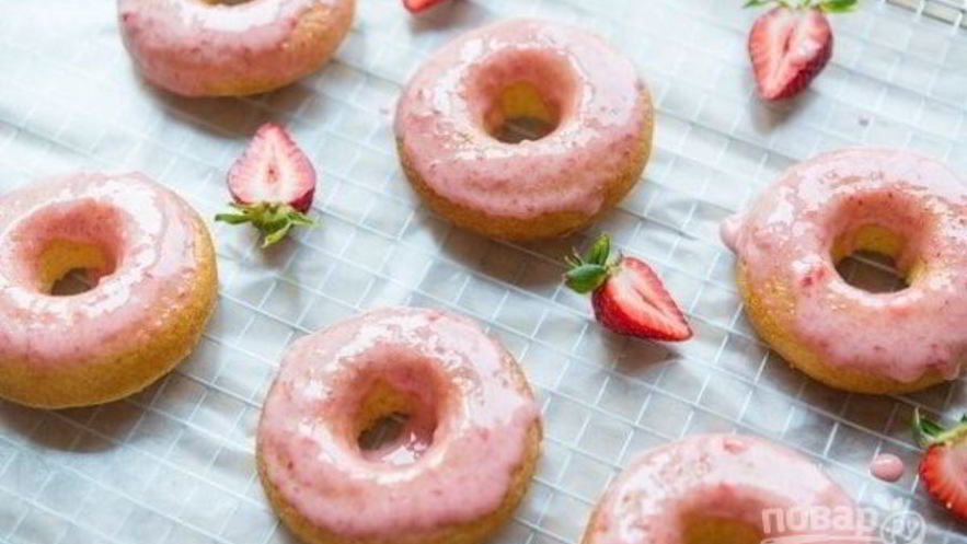 Рецепт пончиков с глазурью