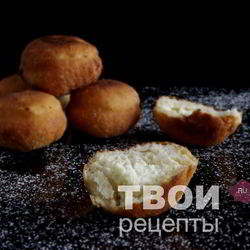 Рецепт Пончиков с творогом