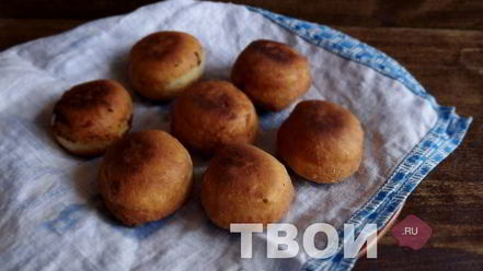 Рецепт пончиков с творогом