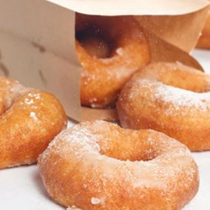 Рецепт Пончиков в сахарной пудре